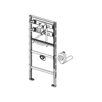 Stelaż podtynkowy do pisuaru TECE profil U1, 1120 x 500 x 90 mm, regulacja wysokości