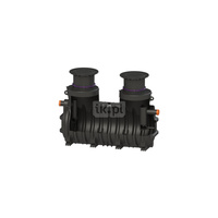 Separator tłuszczu EasyClean ground Standard (T:705-1200mm), NS 10, do zabudowy w ziemi, właz kl. D, z funkcją Lock&Lift