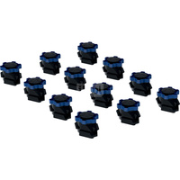 Zestaw nóg Geberit do brodzików o długości od 160 cm (12 szt.): H=6–12cm