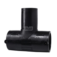 Trójnik elektrooporowy 90 st. równoprzelotowy E+ PE100 SDR11 d110, Georg Fischer