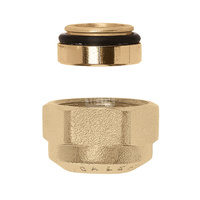 Zaślepka z nakrętką do wyjść rozdzielaczy 3/4"