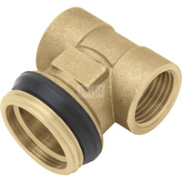 Trójnik z uszczelką - G1" x G1/2" x G1/2"