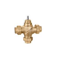 Zawór regulacyjny trójdrożny z przyłączem gwintowanym 3/4"