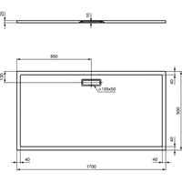 ULTRAFLAT NEW BRODZIK 170X90 PROS. SILK