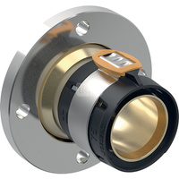 Kołnierz Geberit FlowFit PN6, z jednostką zaciskową: Materiał=Brąz krzemowy bezołowiowy (CuZn21Si3P), d=75mm, DN=65