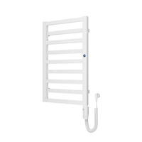 Grzejnik elektryczny POPPY ELECTRO PPYE-50/130C31+GHL-06C2 czarny/black mat