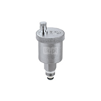 MINICAL - Odpowietrznik automatyczny z zaworem stopowym 3/8” GZ Wykończenie: chrom