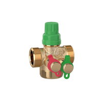 FLOWMATIC - Zawór regulacyjny niezależny od ciśnienia (PICV) Dn 25. Przyłącza 1 1/4”GZ. Zakres przepływu 0,37÷3,70 m3/h. Z króćcami pomiarowymi.