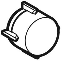 Przycisk Geberit do zestawu odpływowo-przelewowego do wanien i brodzików z PushControl: Chrom błyszczący