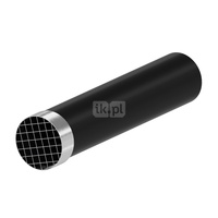 Czerpnia powietrza PP do systemu rozdzielnego z deflektorem inox DN110mm