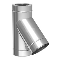 Trójnik 45' JEREMIAS 08DW12 300 x 300 x 300 do odprowadzania spalin
