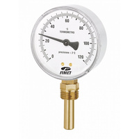 Bimetaliczny termometr z tuleją zanurzeniową G1/2 TBR-80 14 50 0-120 st.C G1/2B /NK+QISP +VE+ORT+VE+G+JS+LF