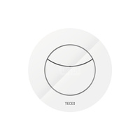 TECEflushpoint - Przycisk spłukujący do WC tworzywo, biały z okrągłą obudową