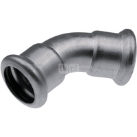 Kolano 45' Inox - 54