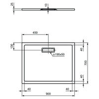 ULTRAFLAT NEW BRODZIK 90X70 PROS. SILK