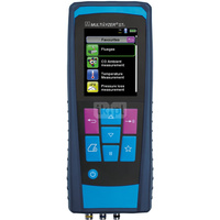 Sensor O2, CO/H2, NO, pomiar ciągu kominowego AFRISO Multilyzer STx wyświetlacz kolorowy TFT 3,5'', akumulator Li-Ion, z drukarką, z walizką