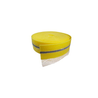 Taśma brzegowa KOTAR samoprzylepna z zakładką i nacięciami/ Butyl Żółta Grubość . 8mm x 150mm x 25 mb