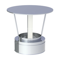 Osłona dwuścienna wylotu przewodu kominowego JEREMIAS 215-DWECO1076 100 mm