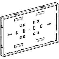Płytka nośna Geberit z ramką, do płyty przykrywającej Sigma, zlicowana z powierzchnią ściany: Chrom błyszczący