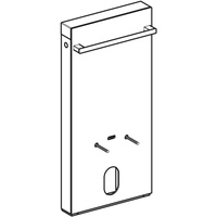Moduł sanitarny do bidetu GEBERIT Monolith, 1010 mm x 480 mm x 106 mm, regulacja wysokości, front: lava, bok: czarny