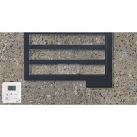 Grzejnik drabinkowy ZEHNDER Quaro, wym. 971 x 300 mm, kolor inox, moc 229W