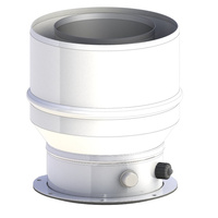 Termet złączka kotła Windsor 50 45,4 kW fi80/125-80/125mm z uszczelką