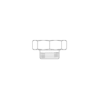 Przejściówka pompa-rura 32 mm G 1 1/2 GW x G 1 GZ