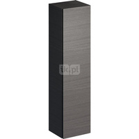 Wysoka szafka Geberit Xeno², z drzwiami i lustrem wewnętrznym: 40x170x35.1cm, Szary Scultura
