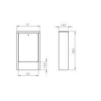 Szafka nadtynkowa - 12 obwodów