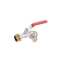 Zawór kulowy KFA Armatura mosiądz czerpalny, PN 20 1'' GZ, uchwyt: rączka