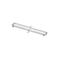 TECEdrainline - Ruszt prosty plate 1000 mm