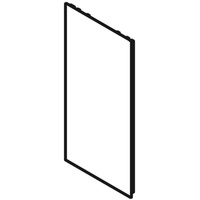 Dolna okładzina boczna, do modułu sanitarnego Geberit Monolith do umywalki: Aluminium szczotkowane