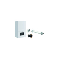 Pakiet - Kocioł gazowy dwufunkcyjny DE DIETRICH MCR4 19/20 MI kondensacyjny wiszący 2.5 - 20.7 kW + Zestaw powietrzno-spalinowyPP/Alu fi 60/100