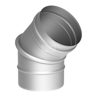 Kolano obrotowe 0-45st. fi180mm 