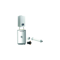 Pakiet - Kocioł gazowy jednofunkcyjny DE DIETRICH Virtuens Smart 15 kondensacyjny wiszący 2.6 - 16.3 kW+ Zestaw powietrzno-spalinowyKoncentryczny PP/Alu fi 60/100 + Zasobnik c.w.uAQUAvie125 + Filtr magnetyczny XS90 A
