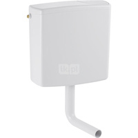 Spłuczka natynkowa GEBERIT AP140, 405 x 410 x 138 mm, sposób zawieszenia:niski, biały-alpin