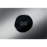 Elektroniczny zestaw uruchamiający WC Geberit, IR, zasilanie bateryjne, Sigma10, 12cm, stal nierdz.