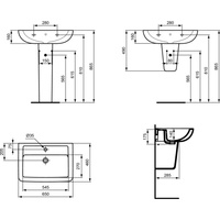 ECCO/EUROVIT UMYWALKA 65 CM