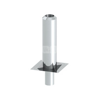 Izolowane przedłużenie komina dymowego długości 1m fi200mm system DW-FU
