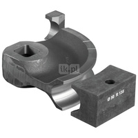 Segment gnący i element ślizg. fi 50, R135