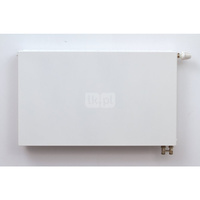 Grzejnik płytowy typ 21 TERMO TEKNIK Design Style zasilany z dołu z wbudowanym zaworem termostatycznym wym. 300 x 500 mm, kolor biały, moc 349 W