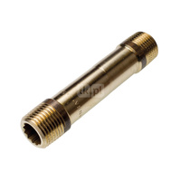 Nypel SANHA PURAFIT, mosiądz, 1/2'' (GZ), 90 mm