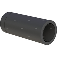 Rura 500mm fi 180mm do skracania z adapteremdo systemu FERRO lakierowana na czarno do systemu FERRO lakierowana na czarno (RAL9011)