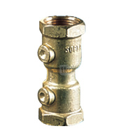 Zawór zwrotny gwintowany wew., trójnożne zawieradło grzybkowe wspom. sprężyną, typ 297, Pnom 1,0 MPa, 2"