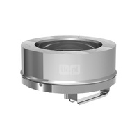 Naczynie na sadze z miską kondensacyjną JEREMIAS 08DW44B stal nierdzewna fi 130 mm