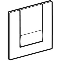 Przycisk uruchamiający Geberit Tango, do zaworu spłukującego do pisuarów z pneumatycznym uruchamianiem spłukiwania: Chrom błyszczący