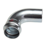 Carbon Łuk Jednokielichowy 90º 22mm