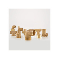 Półśrubunek IBP 4359 G, brąz, 18 mm x 3/4'' (ML x GW) z uszczelką