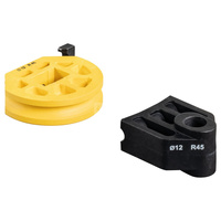 Segment gnący i element ślizg. fi 12, R45