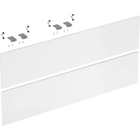 Zestaw frontów szuflad do dolnej szafki pod umywalkę GEBERIT ONE, kol. biały wysoki połysk szer.1050 mm